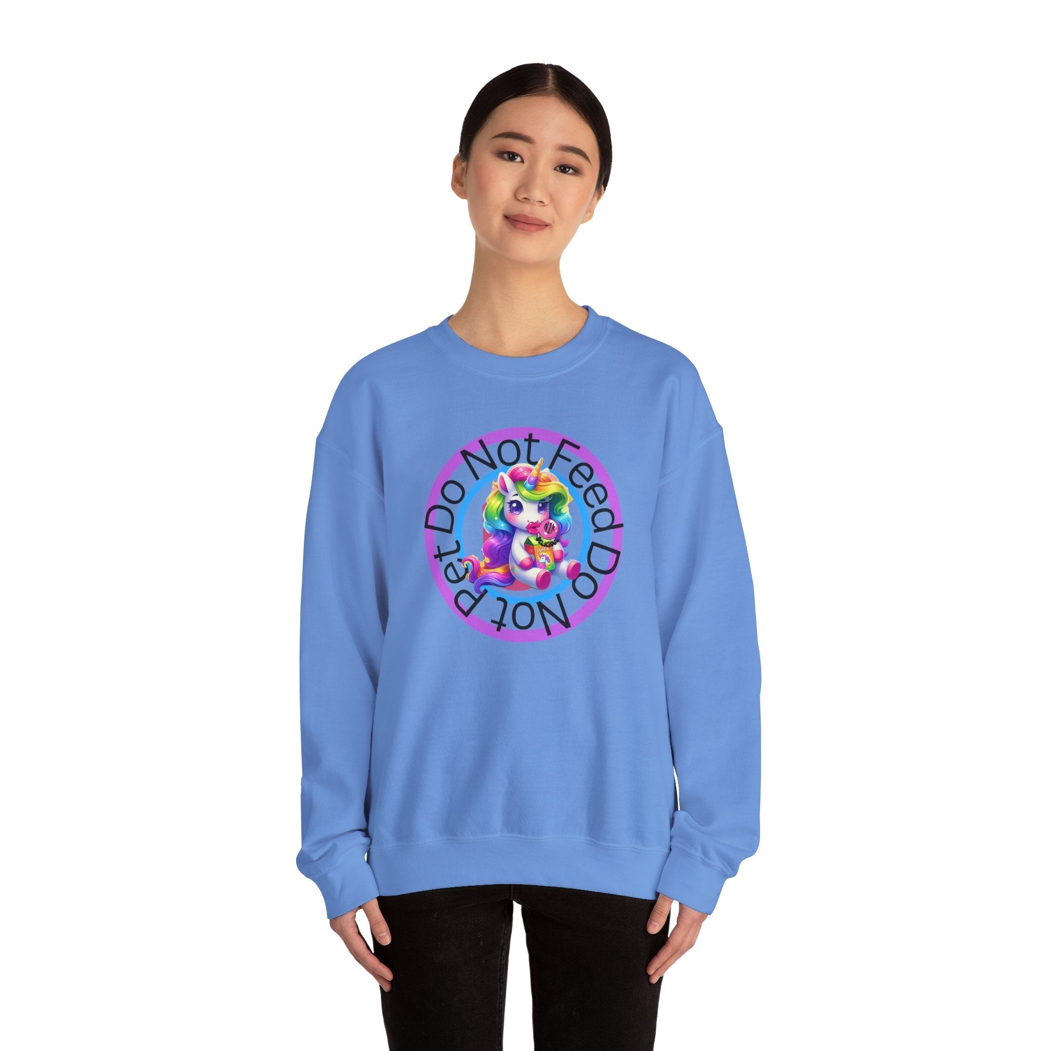 Pet Unicorn Sweatshirt Unisex Heavy Blend™ Crewneck Sweatshirt